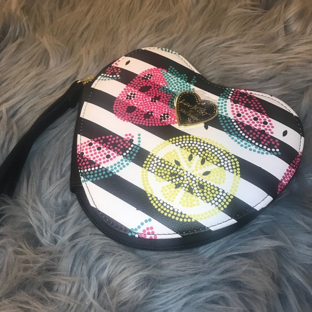 SOLD-Betsey Johnson Fruit Wristlet